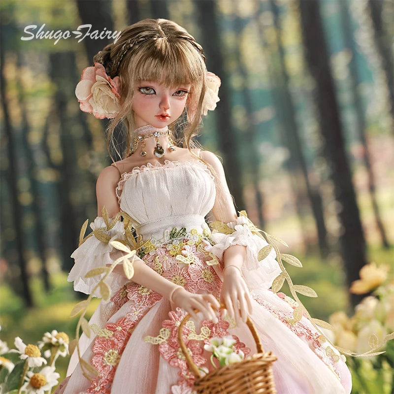 Sakina 1/4 Bariy Flower Jellyfish Resin Ball-Jointed Doll – Fullset Fantasy Art Toy Gift for Girls