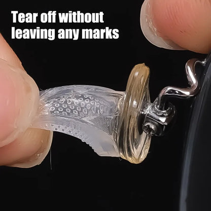 Anti-Slip Silicone Nose Pads for Glasses – Transparent Soft Self-Adhesive Eyewear Cushions