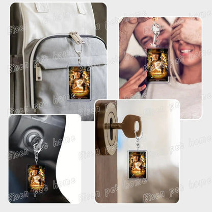 Classic Movie Keychains – Jaws, Fight Club, Avatar Pendant Key Rings for Bags & Fan Gifts