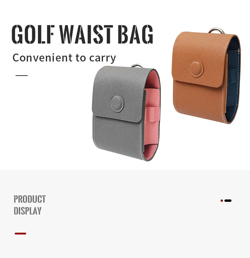 Golf Rangefinder Outdoor Pouch – Professional Golf Tee Holder & Ball Storage Bag, Golf Bag Accessories