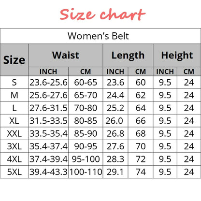 Women’s Tummy Slimming Shapewear - Black Belly Band Corset for Postpartum Flat Belly & Shaping Support