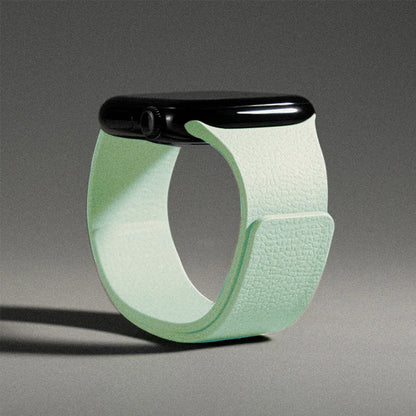 Silicone Magnetic Strap for Apple Watch - Adjustable Band for 49mm/46mm/45mm/44mm/42mm/41mm/40mm Series Ultra, SE & More