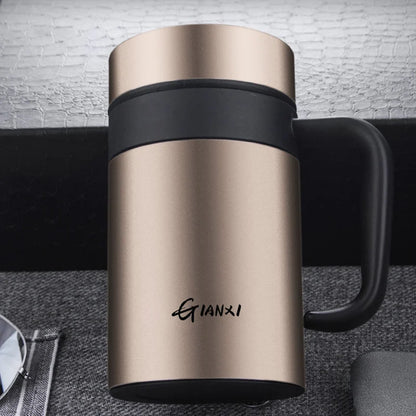 Large Capacity Stainless Steel Vacuum Flask Heat Preservation Insulated Household Cup