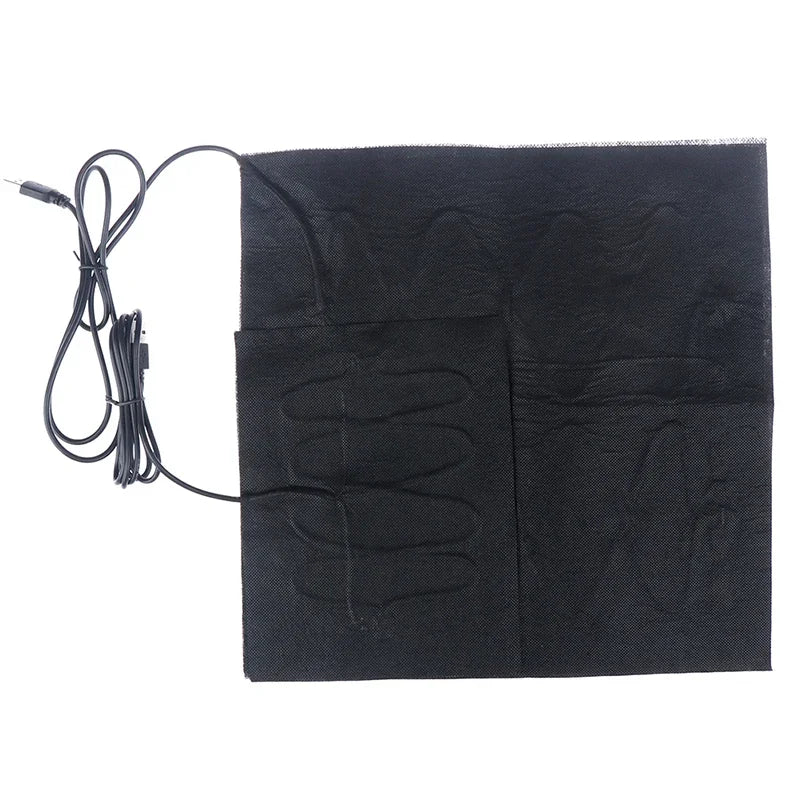 USB Far Infrared High-Temperature Heater – Carbon Fiber Electric Waist & Knee Heating Pad
