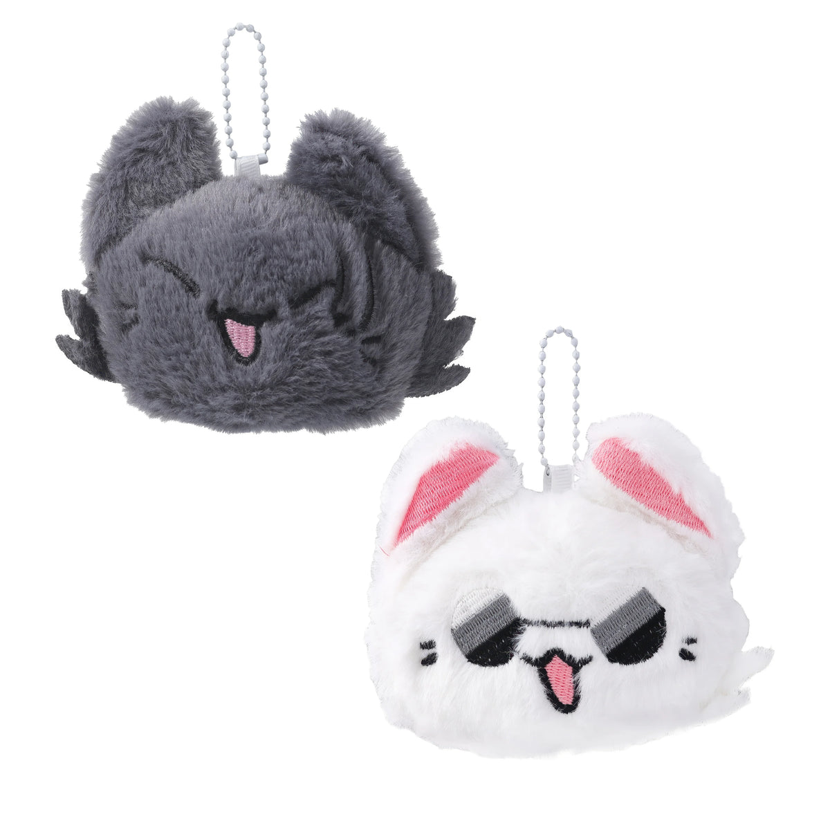 Anime Keychain - Geto Suguru & Satoru Gojo Plush Cosplay Pendant Keyring Fan Gift