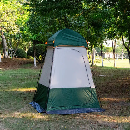 Portable Outdoor Privacy Shower Tent – Double-Layer Sun Shelter for Camping, Dressing, Changing Room, Toilet, Hiking, Fishing & Picnic