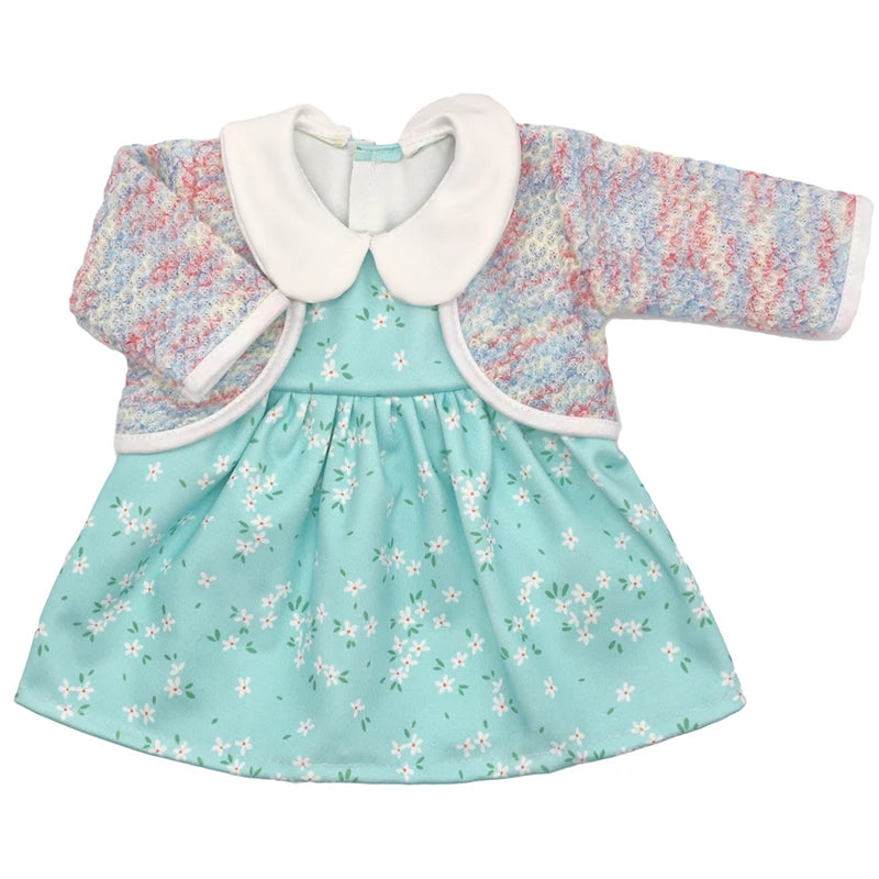 18-Inch American Girl Doll Clothes – Coat, Tights & Pants Outfit for Newborn & Baby Dolls