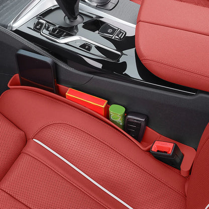 2024 New 2PCS Car Seat Gap Filler – Auto Storage Box to Prevent Phone Drops, Universal Car Accessories Tool Kit