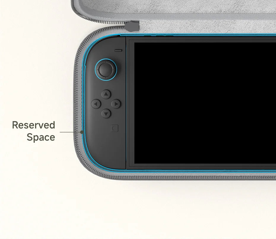 Hagibis Hard Shell Carrying Case for Switch 2 – Portable Travel Bag with 10 Game Cartridge Slots & Protective Cover