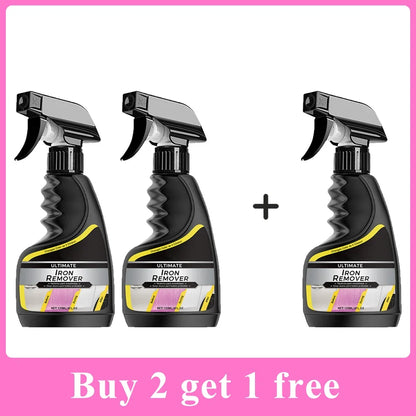 Car Rust Remover Spray – Quick Cleaner for Wheels, Exhaust Pipes & Metal Surfaces, Rust & Iron Powder Removal