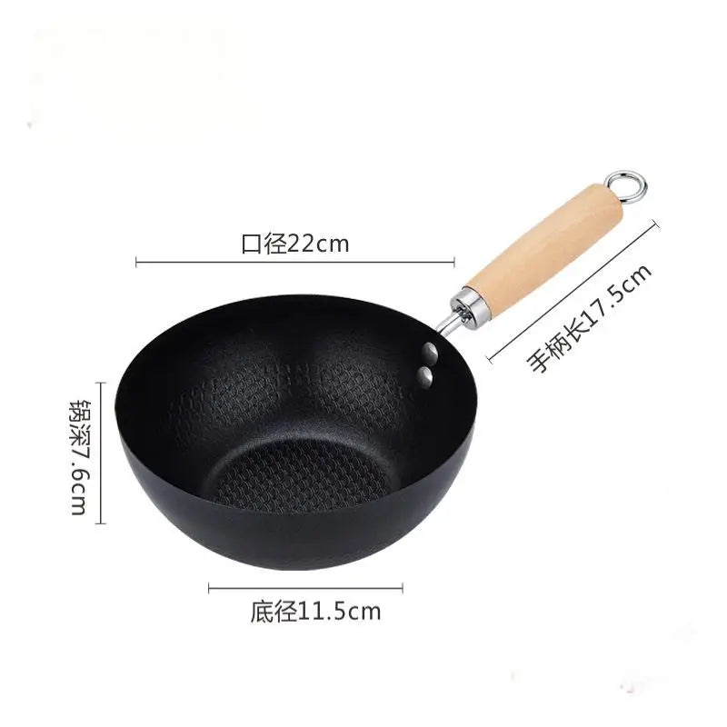 Mini Non-Stick Frying Pan – Iron Omelette & Wok Pan for Kitchen Cooking
