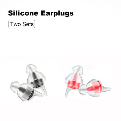 High Fidelity Concert Earplugs - Reusable Hypoallergenic Hearing Protection for Musicians & Events
