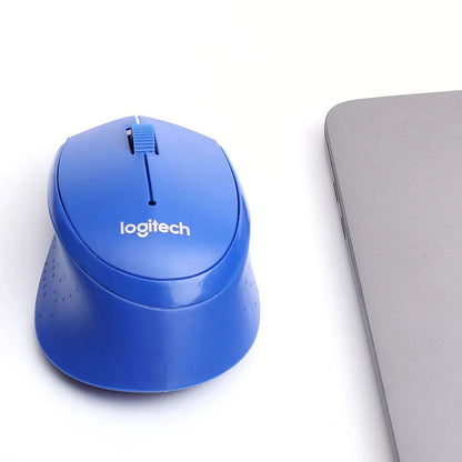 Logitech M330 Wireless Gaming Mouse - 2.4GHz USB, 1000DPI, 3-Button Optical Mouse for Laptops & PCs