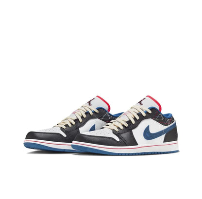 Nike Air Jordan 1 Low – Light Smoke Grey Retro Basketball Shoes | Men's Wear-Resistant, Anti-Slip Sneakers