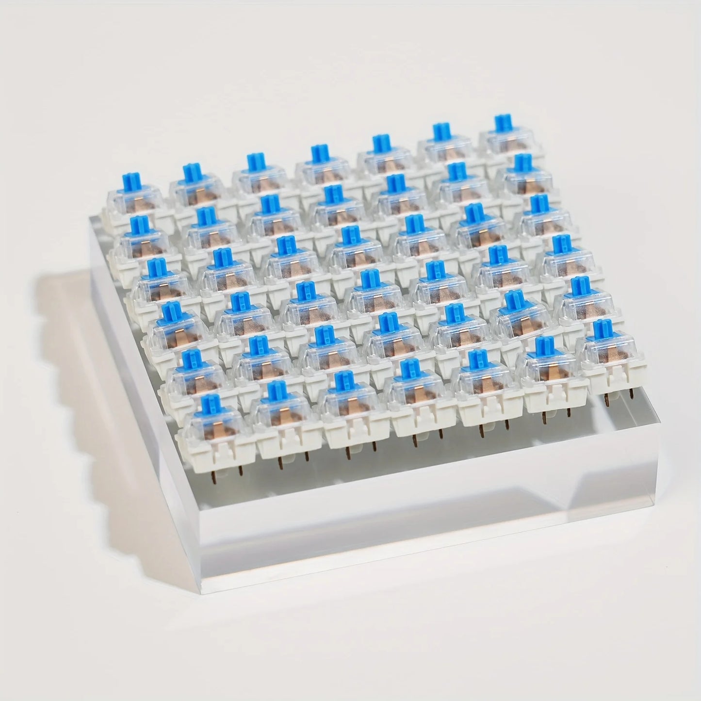 Mechanical Keyboard Switch Set - 50/100pcs Hot Swappable Blue Red Brown Black Switches with Keycap Puller