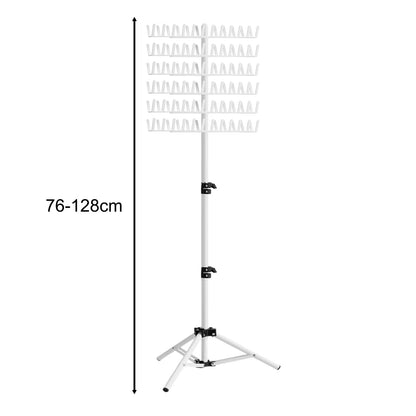 Hair Braiding Rack | 2-Sided Adjustable Height Braid & Hair Extension Holder for Salon & Home Use
