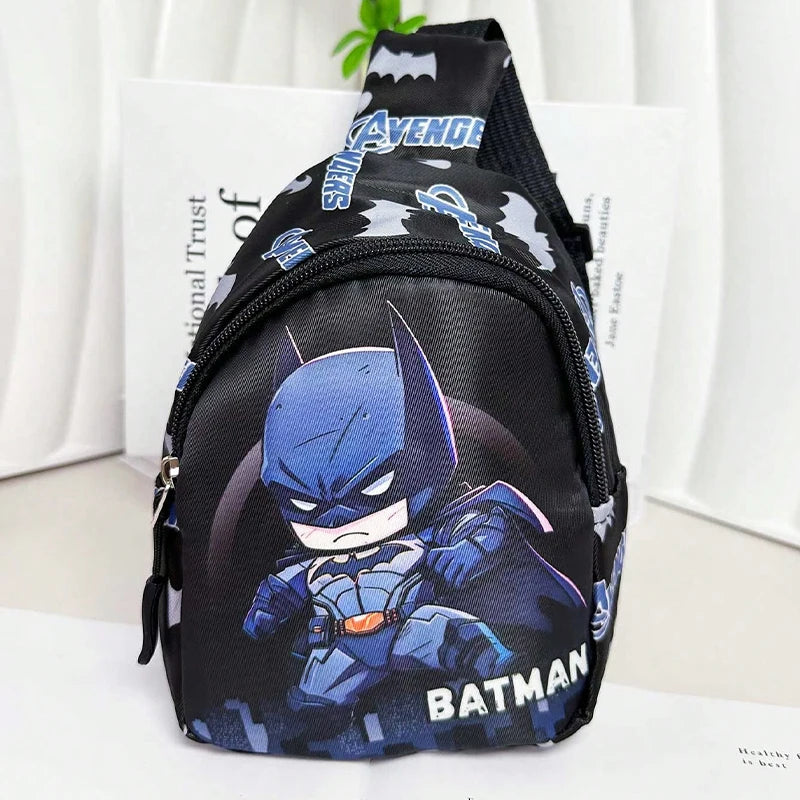 Spider-Man Sling Chest Bag – Cartoon Anime Crossbody Shoulder Bag with Coin Purse for Travel
