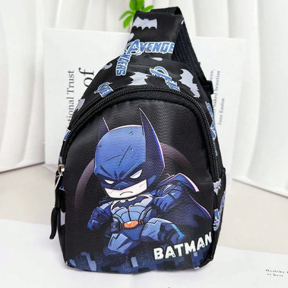 Spider-Man Sling Chest Bag – Cartoon Anime Crossbody Shoulder Bag with Coin Purse for Travel