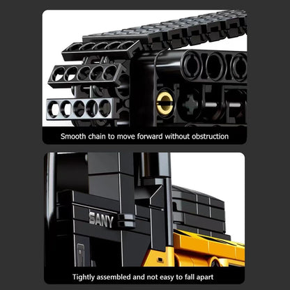 SEMBO 1022pcs Excavator Building Blocks – MOC City Construction Engineering Vehicle Educational Toy for Boys
