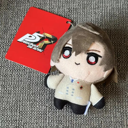 10CM 2024 Persona Plush Toy – 25th Anniversary Joker, Shiomi, Kotone, Yuuki, Makoto Cosplay Anime Plushie Pendant, Kids Christmas Gift