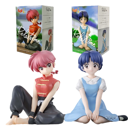 BANDAINAMCO BANPRESTO Ranma ½ Shampoo & Akane PVC Figure – Collector Toy Figurine