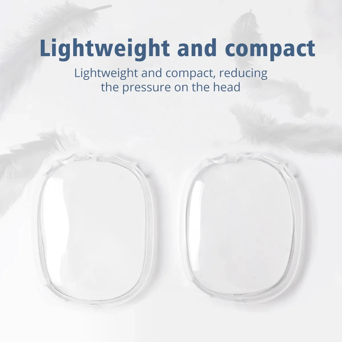 AirPods Max Transparent TPU Case - Soft Anti-Scratch Protective Headphone Cover