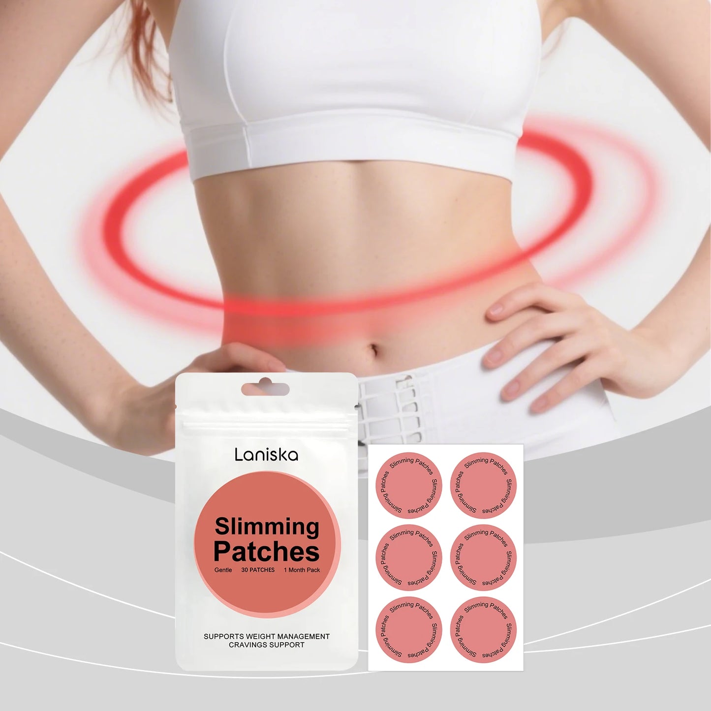 Body Contouring Care Patches - Gentle Daily Wear Figure Support & Skin Care Solution