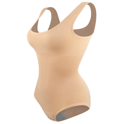 Women’s Tummy Control Shapewear Bodysuit - Butt Lifter Slimming Body Shaper for Invisible Under Dress Wear