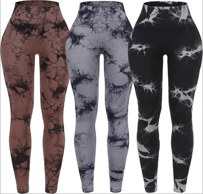 Women’s High-Waist Yoga Pants — Seamless Push-Up Sport Leggings for Fitness, Workout & Gym Wear