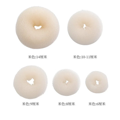3PCS Hair Bun Donut Set – Easy Magic Foam Styling Tools for Women & Girls