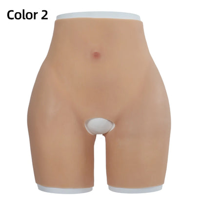 YUERUGOU Silicone Butt Hip Enhancer Pants – Women’s Open Crotch Padded Hip Shaper, Artificial Butt Cosplay, Plus Size
