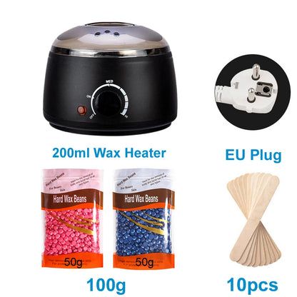 200/500ml Electric Wax Heater – Hot Paraffin Pot for Hair Removal & Waxing