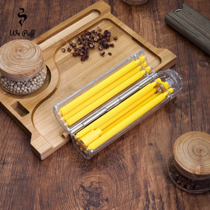 8MM & 12.5MM Manual Cigarette & Cigar Rolling Machine – Handheld Tobacco Herb Cone Roller