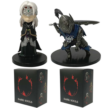 Q-Version Dark Souls Anime Action Figure – Solaire, Artorias, Ornstein & Fire Keeper Doll, Collectible Toy for Boys & Gifts