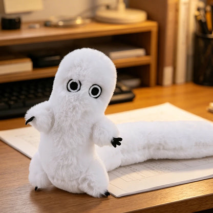Fudeworm Plush Toy - Fluffy Shapeable Anime Stuffed Doll for Fans, Home Decor and Birthday Gifts