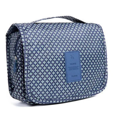 Waterproof Hanging Travel Makeup Bag – Bathroom Cosmetic Organizer for Men & Women