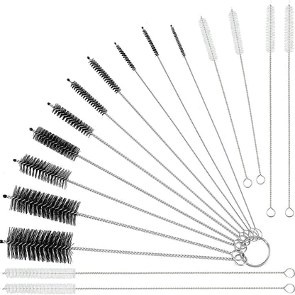 Nylon Cleaning Brush Set - Multi-Functional Spray, Straw, Sewing Machine & Paint Gun Cleaning Tools