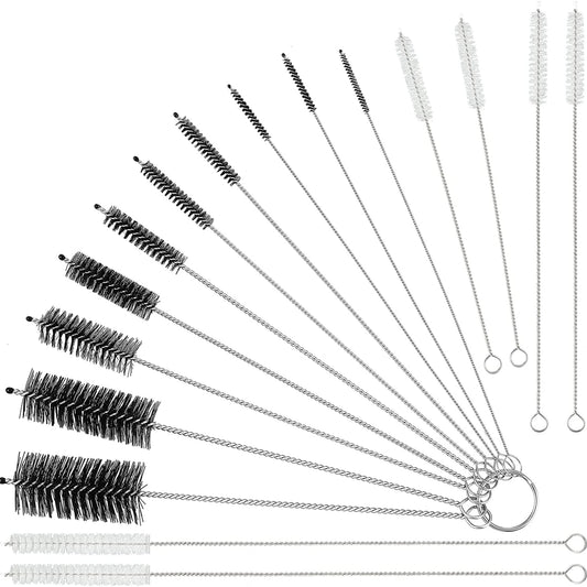 Nylon Cleaning Brush Set - Multi-Functional Spray, Straw, Sewing Machine & Paint Gun Cleaning Tools