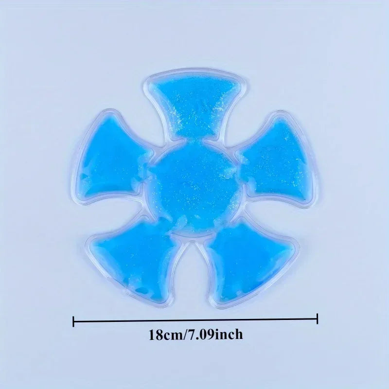 Hot & Cold Gel Ice Pack — Cool Down Helmet Pack for Headache Relief and Outdoor Soothing