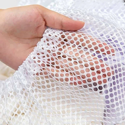 Reusable Zipper Laundry Bag for Washing Machine – Coarse Mesh Organizer for Lingerie, Shoes, Bras & Clothes