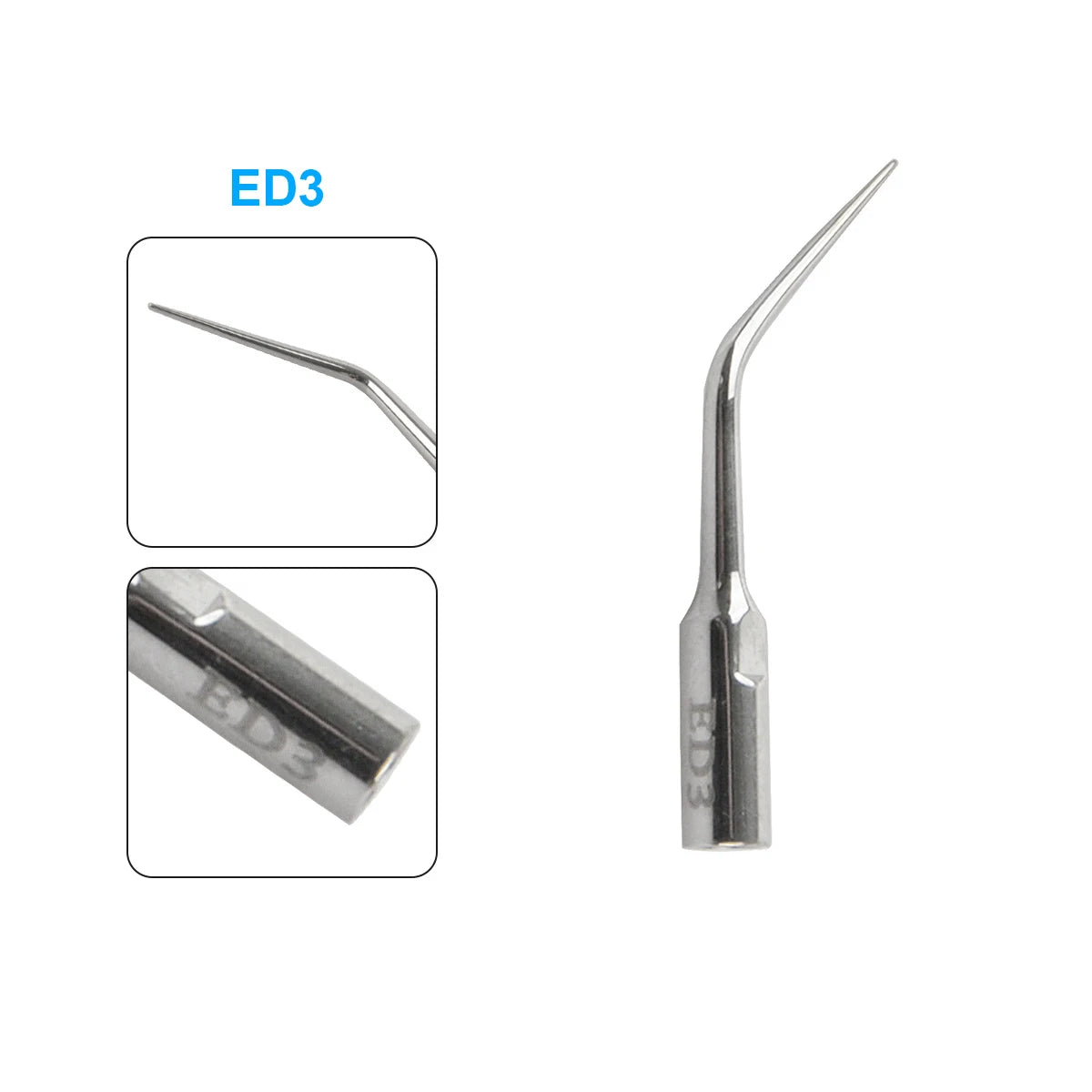 AZDENT 5pcs Dental Scaler Tips – Compatible with EMS, WOODPECKER, SATELEC, DTE, NSK Ultrasonic Scalers