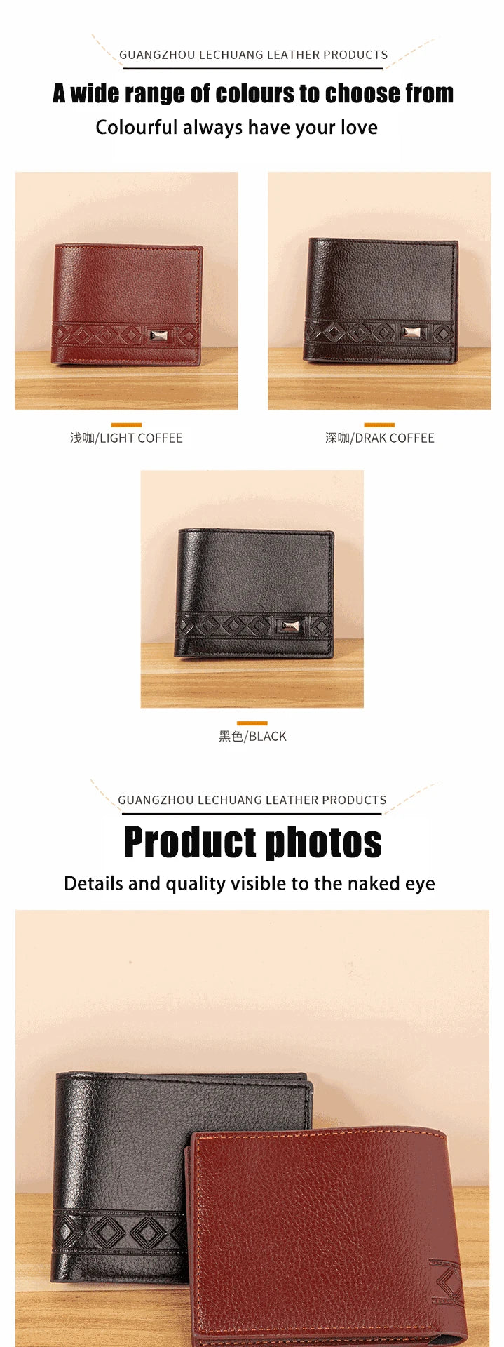 Mini Slim Zipper Card Wallet for Men — Portable Ultra-Thin Black Purse for ID, Bank & Credit Cards