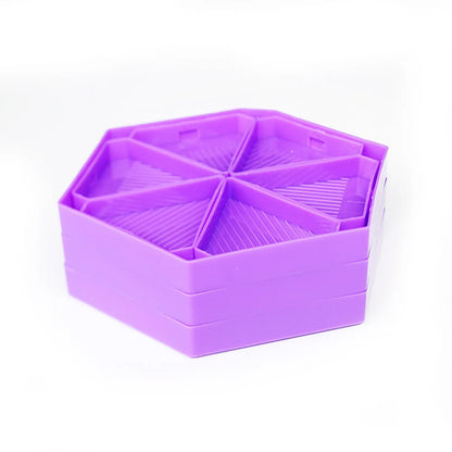 Removable 6 Slot Diamond Painting Storage Containers – Large Trays & Accessories