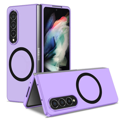 Magnetic Wireless Charging Case - Anti-Fingerprint Shockproof Magsafe Cover for Samsung Galaxy Z Fold 6/5/4/3