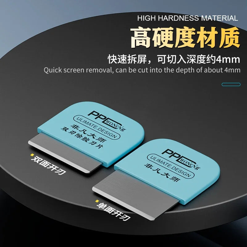PPD Screen Disassembly Pry Blade – Curved Screen Repair Kit for iPhone & Android Mobile Phones