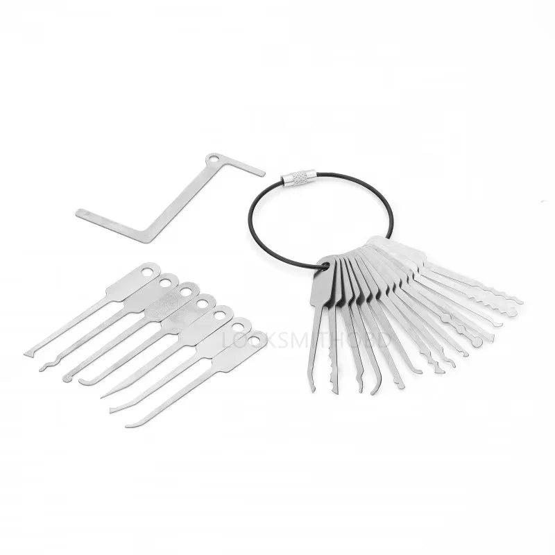 23-in-1 Universal Door Wrench Set - Portable Locksmith Tools for Door Opening and Emergency Use