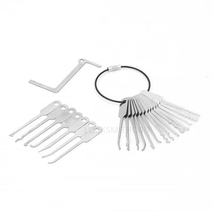 23-in-1 Universal Door Wrench Set - Portable Locksmith Tools for Door Opening and Emergency Use