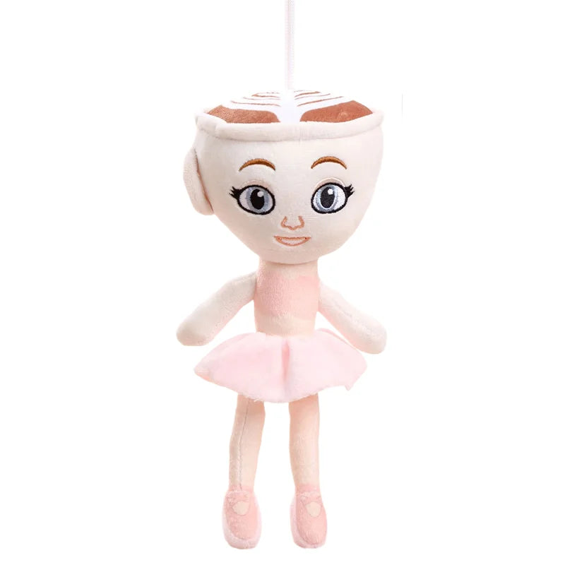 Kawaii Italian Brainrots Plush Toy – Soft Cartoon Stuffed Doll, Tung Tung Tung Tralalelo Tralala Plushie