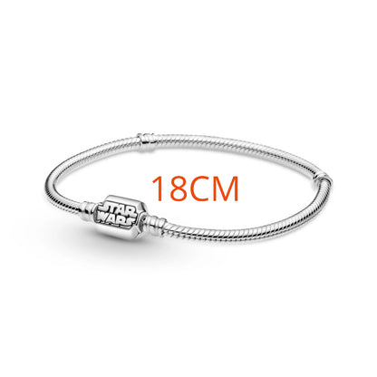 Fall New 925 Silver Plated MINISO Marvel Star Wars Rescuers Pendant Charm – Fits Original Pandora Bracelet, DIY Jewelry for Women