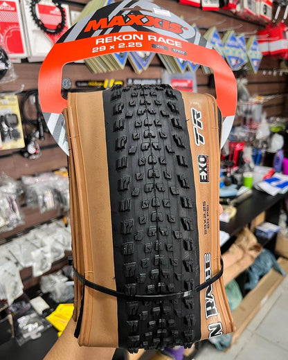 MAXXIS Rekon Race EXO TR Tubeless MTB Bike Tire – 29x2.25/2.35 Foldable Mountain Bicycle Tyre